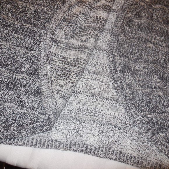 Cardigan Sweater NEW 3X plus size Bat Sleeve Knit Jacket Top Light-Weight Gray - Picture 7 of 10